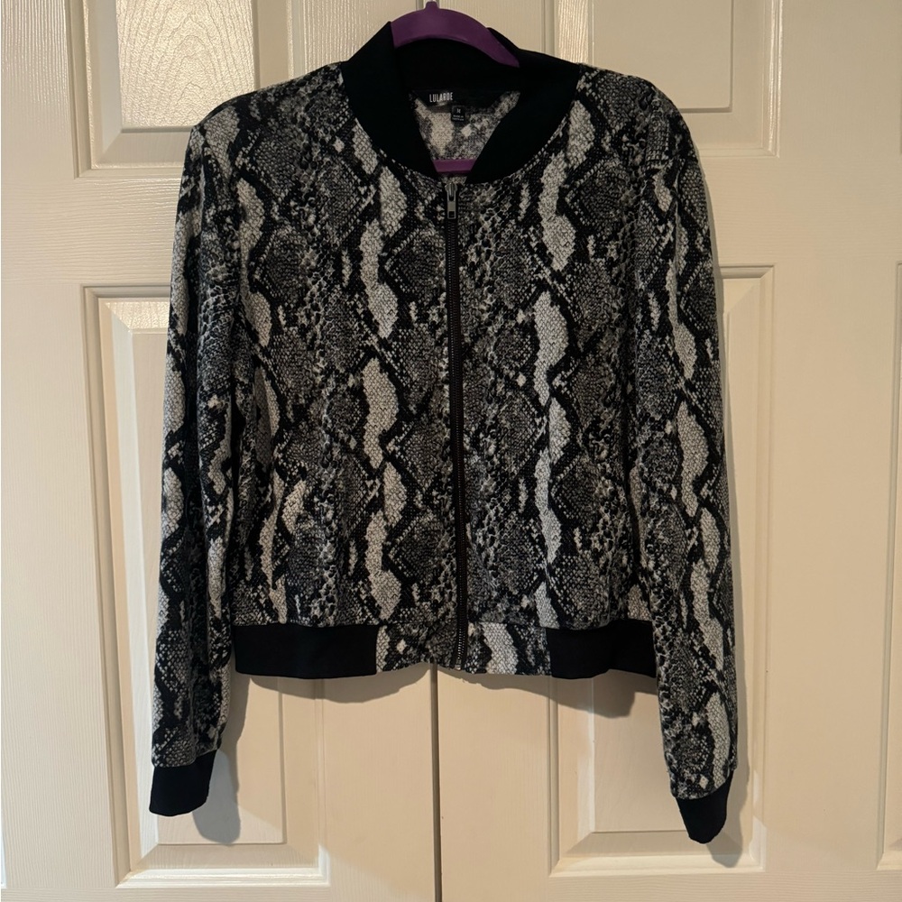 Stylish Black and Gray Women's Jacket
